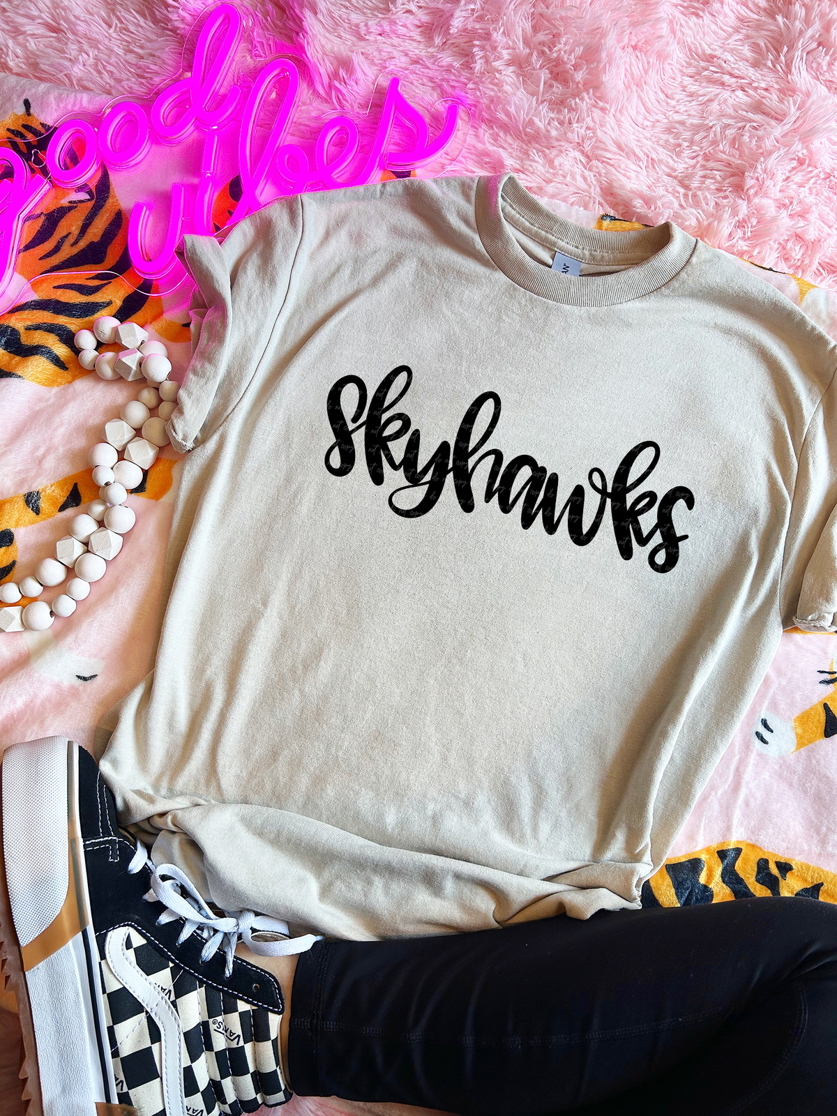Skyhawks Hand Lettered 54149 DTF transfer