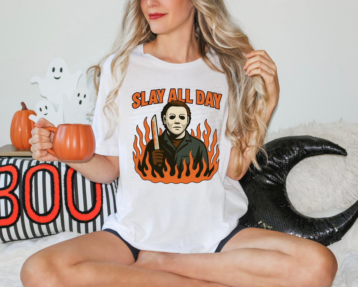 Slay All Day Mike 117561 DTF transfer