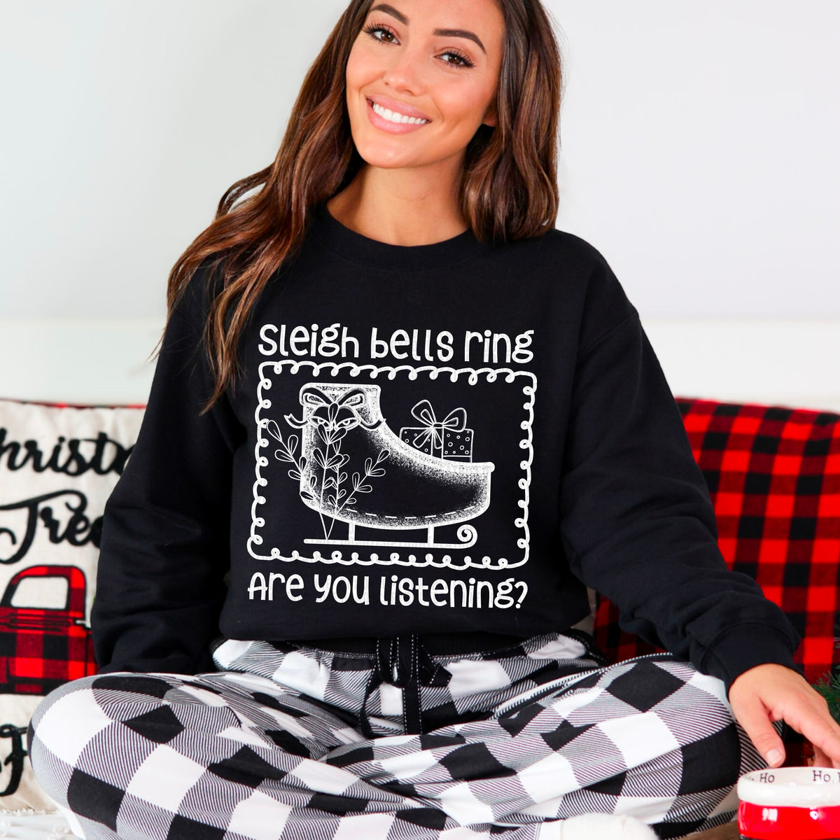 Sleigh Bells Ring Are You Listening? 104187 DTF transfer