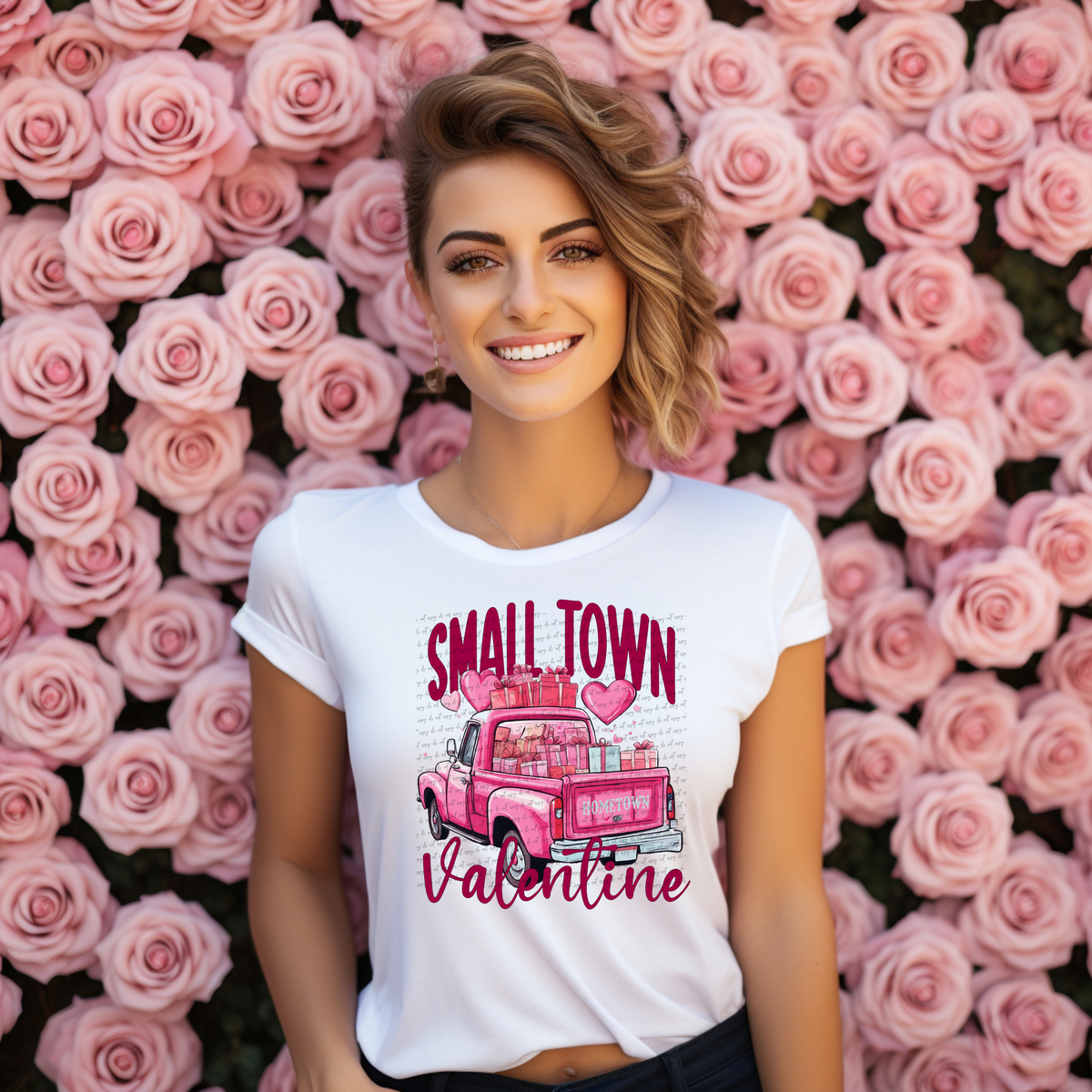 Small Town Valentine 71807 DTF Transfer
