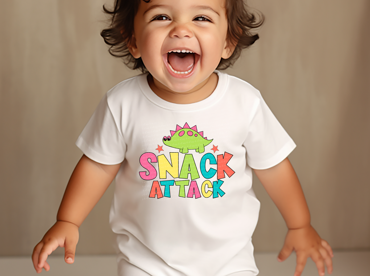 Snack Attack Little Dino 76556 DTF Transfer