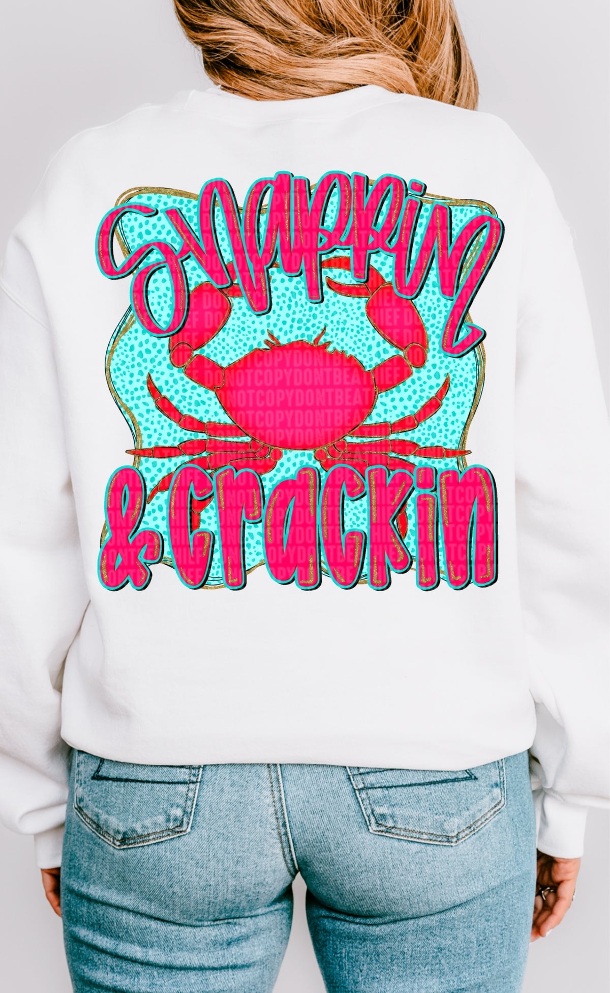 Snappin & crackin  BACK 103975 DTF transfer