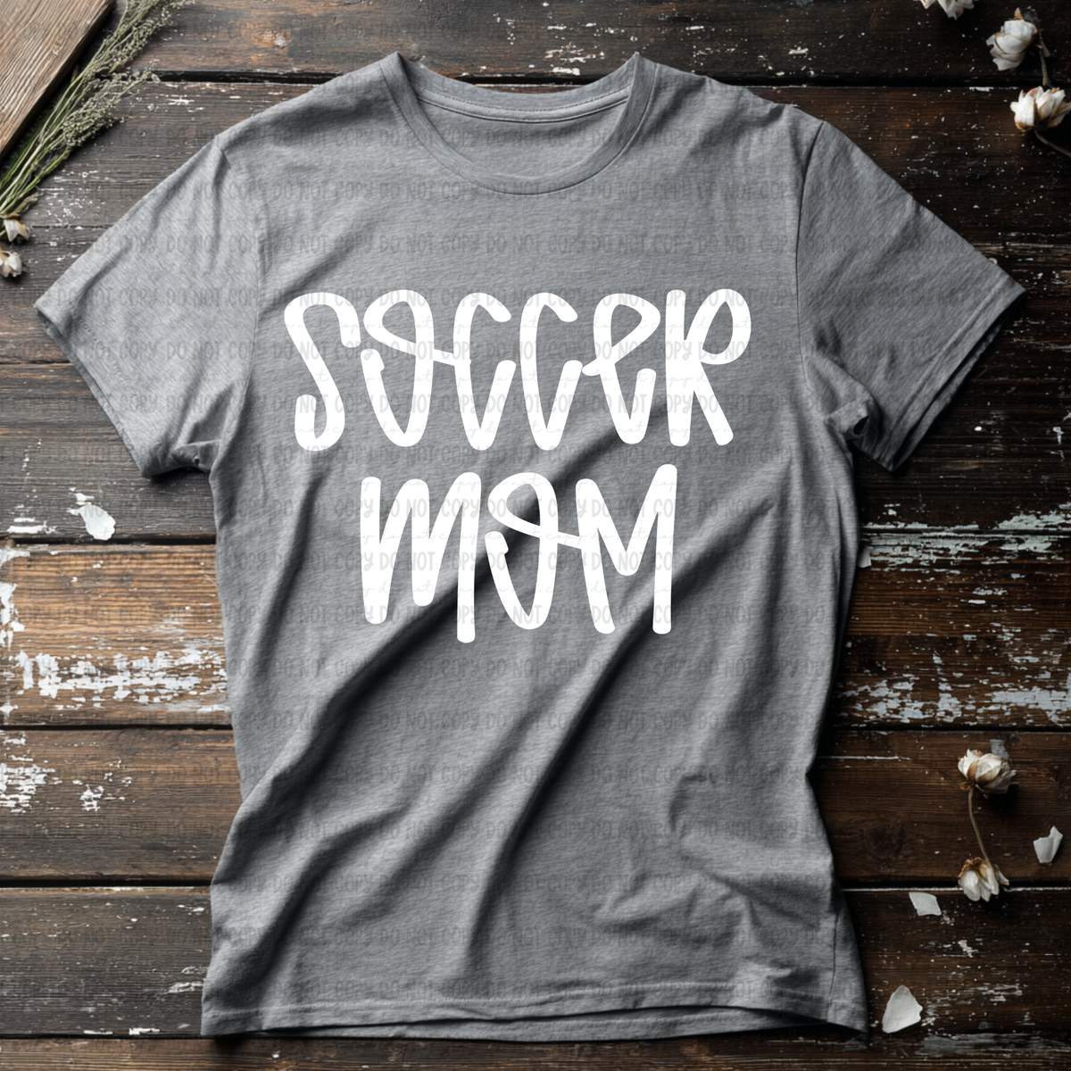 Soccer mom WHITE marker (Revel) DTF Transfer