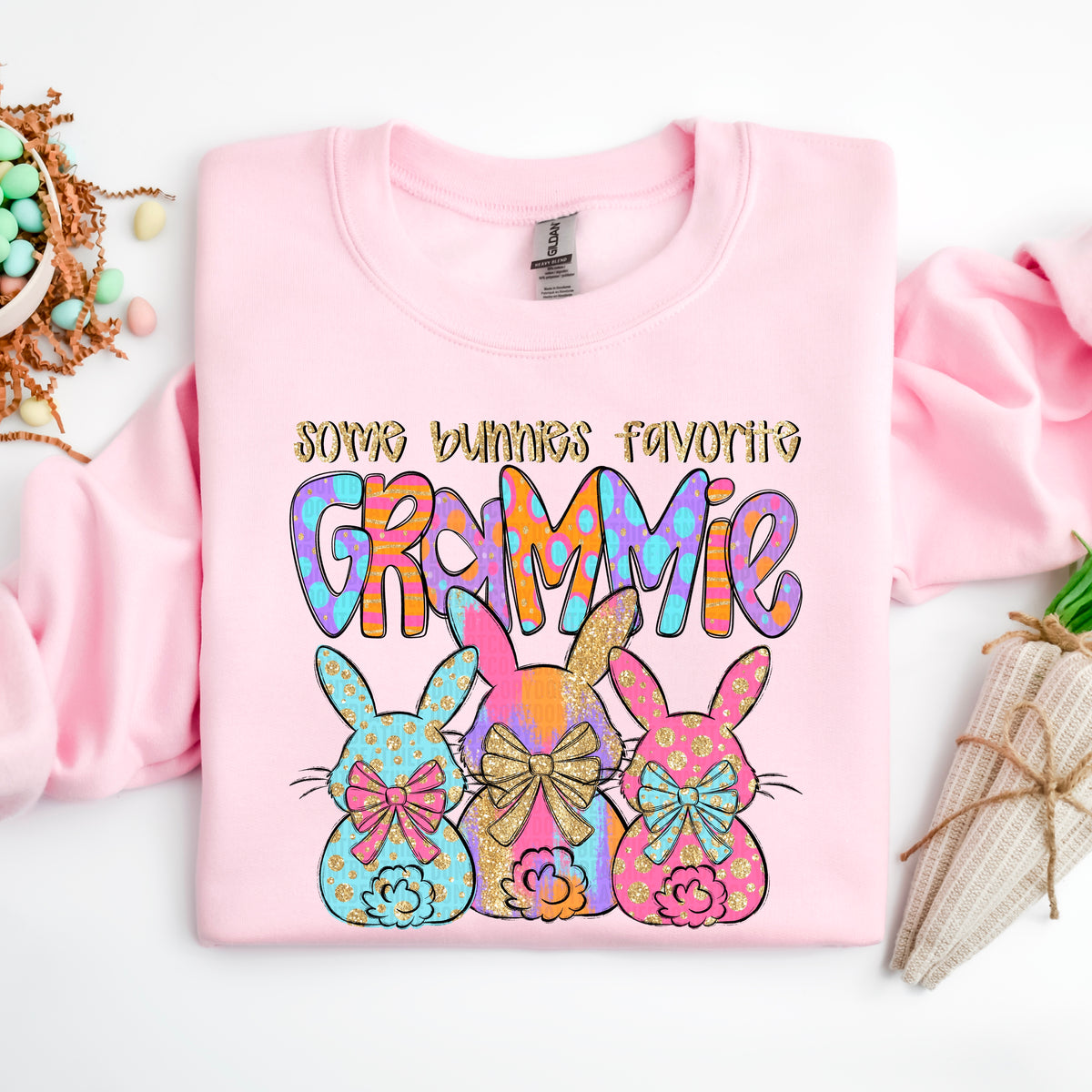 Some Bunnies Favorite Grammie (SDD) 83361  DTF Transfer