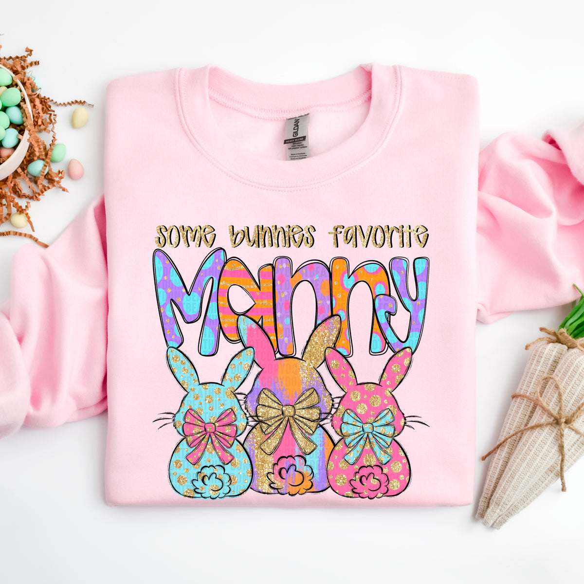 Some Bunnies Favorite Manny (SDD) 83367  DTF Transfer