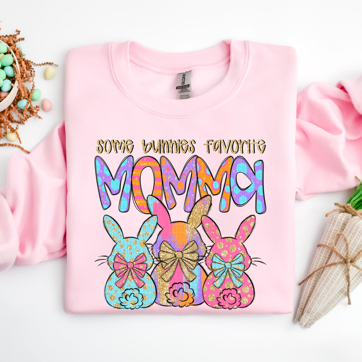 Some Bunnies Favorite Momma (SDD) 83373  DTF Transfer