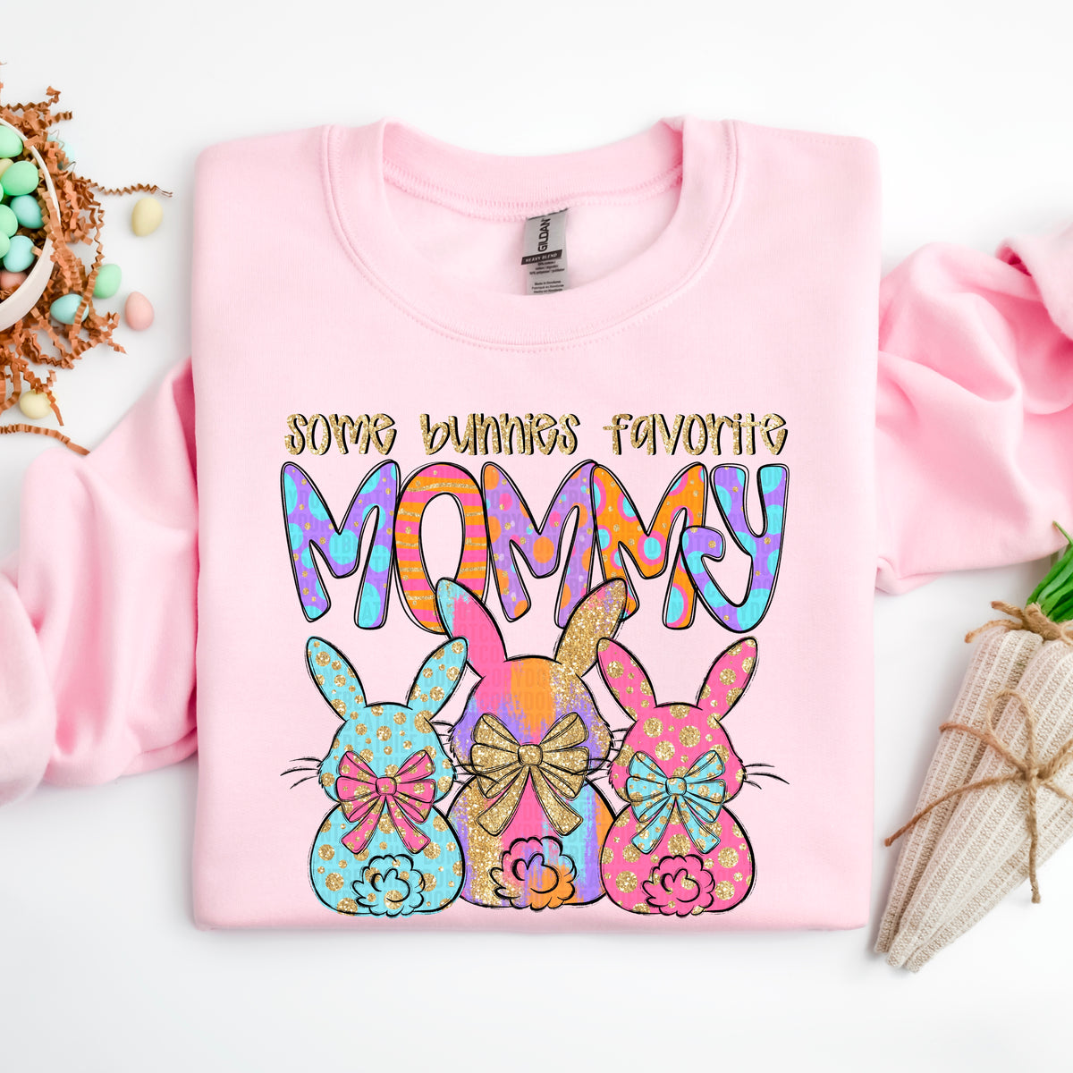 Some Bunnies Favorite Mommy (SDD) 83374  DTF Transfer