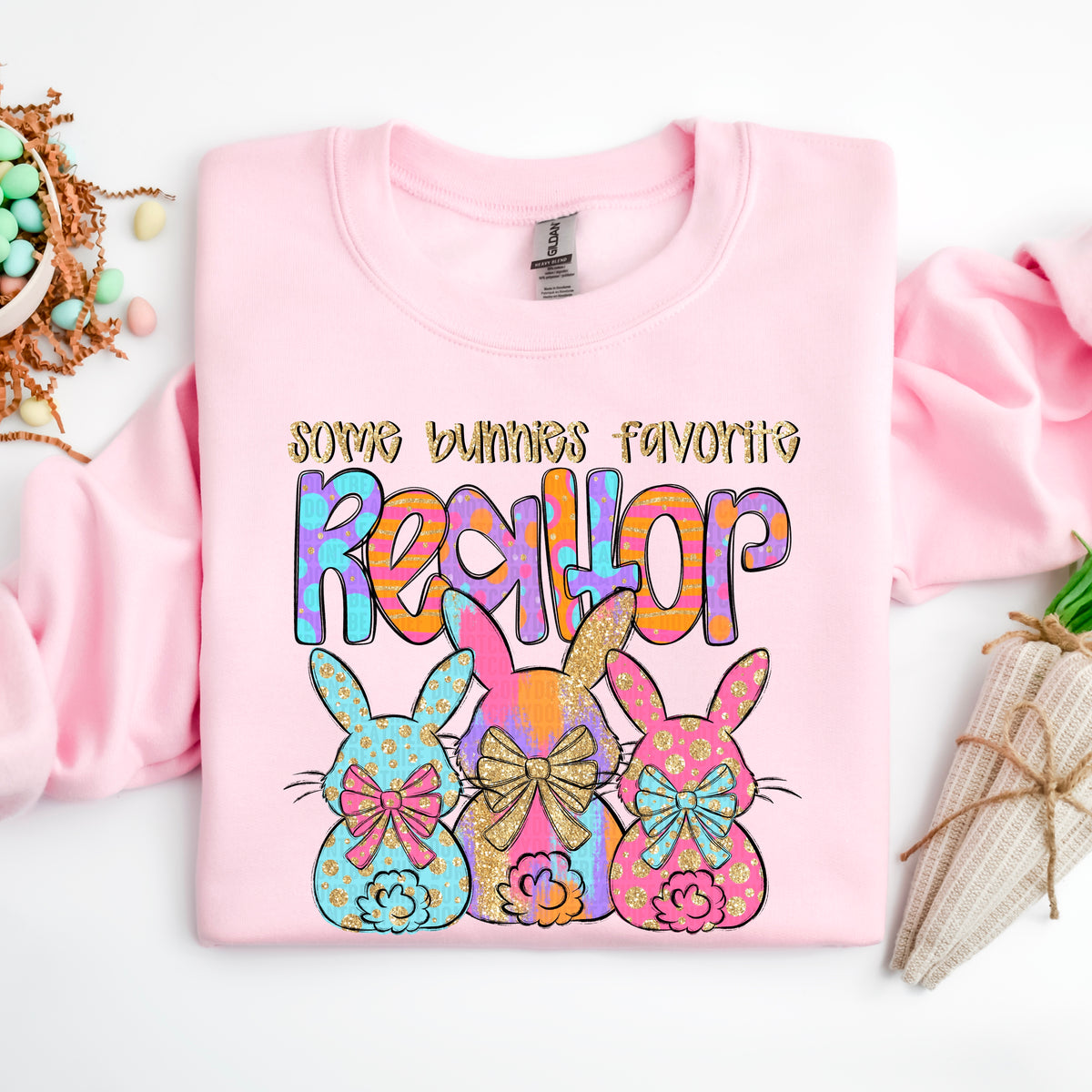 Some Bunnies Favorite Realtor (SDD) 83380  DTF Transfer