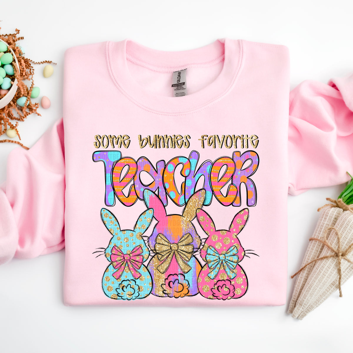 Some Bunnies Favorite Teacher (SDD) 83383  DTF Transfer