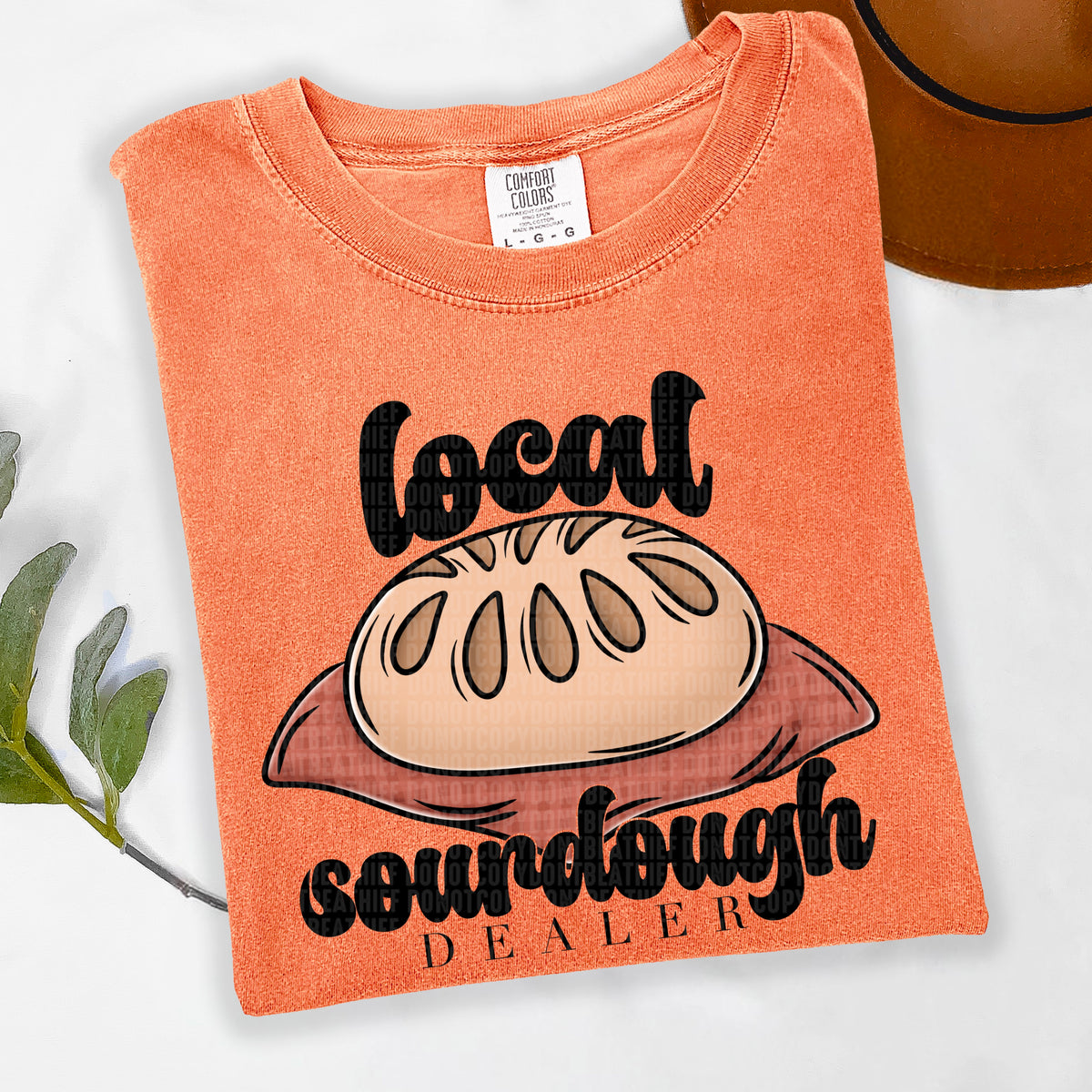 Local Sourdough Dealer Black 104392 DTF transfer