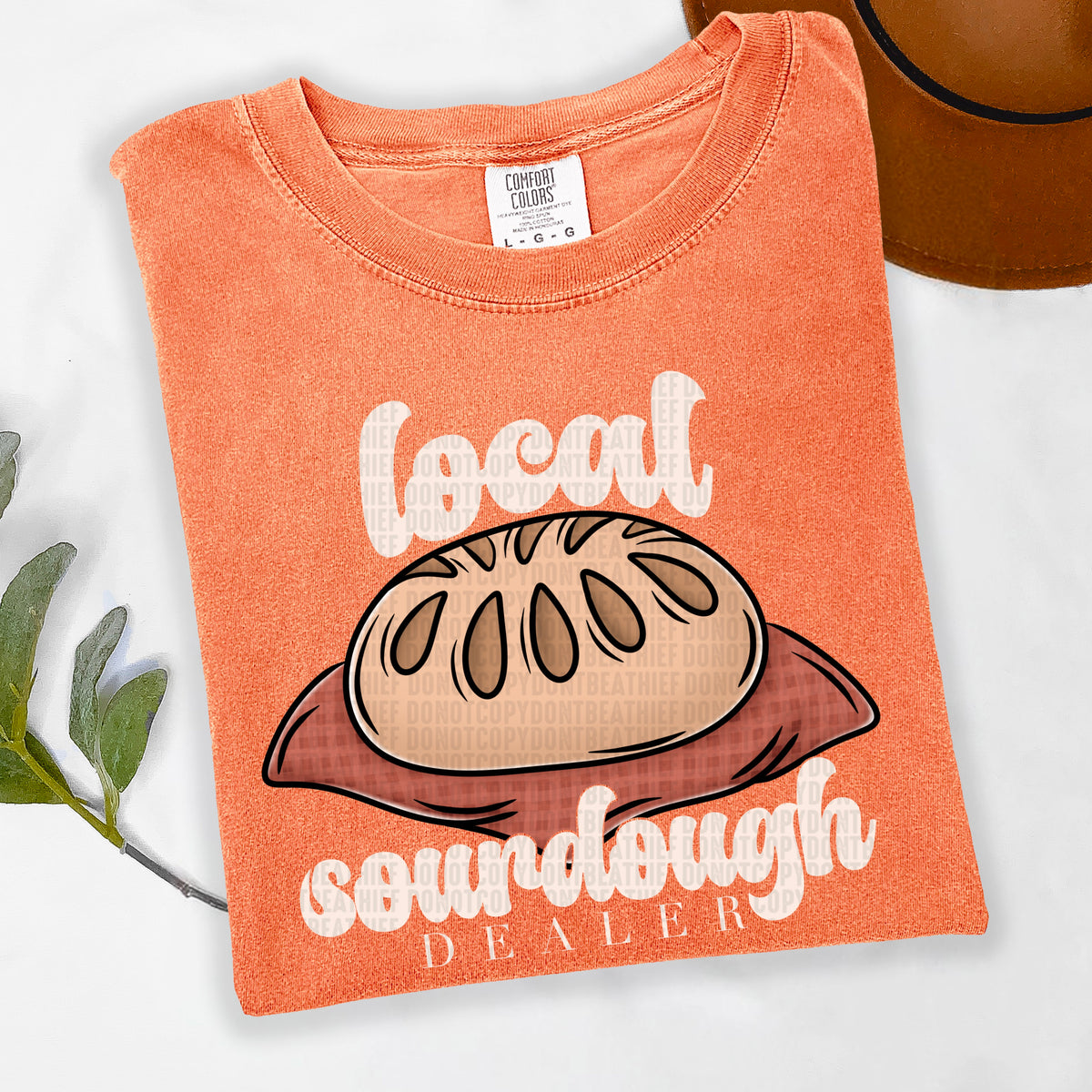 Local Sourdough Dealer White 104393 DTF transfer