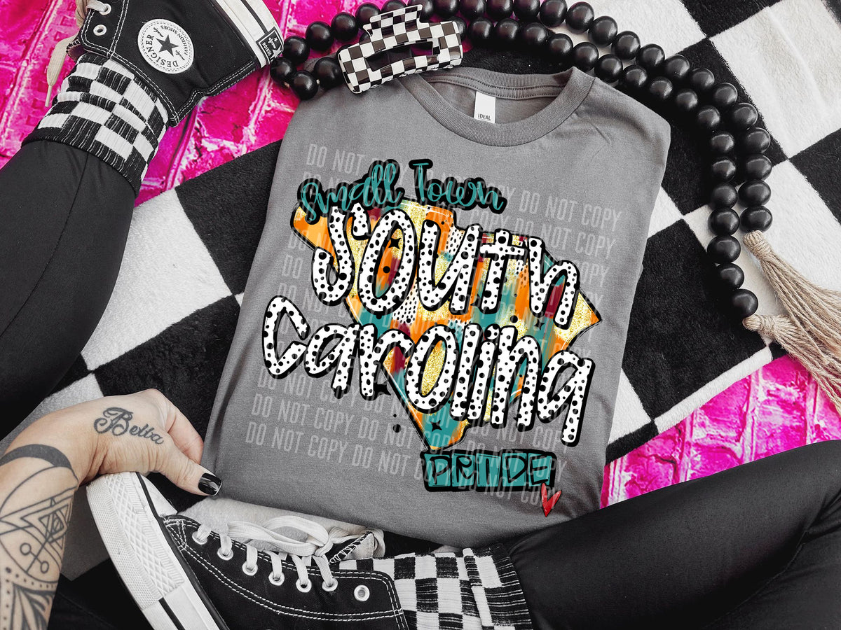 South Carolina Small Town Pride Stone 63383 DTF transfer