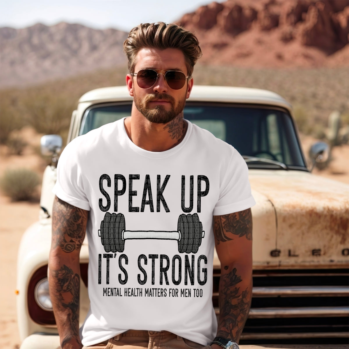 Speak Up It's Strong (SDD) 72285 DTF Transfer