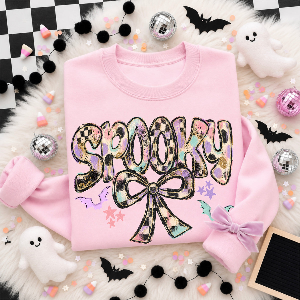Spooky bow (SDD) DTF Transfer