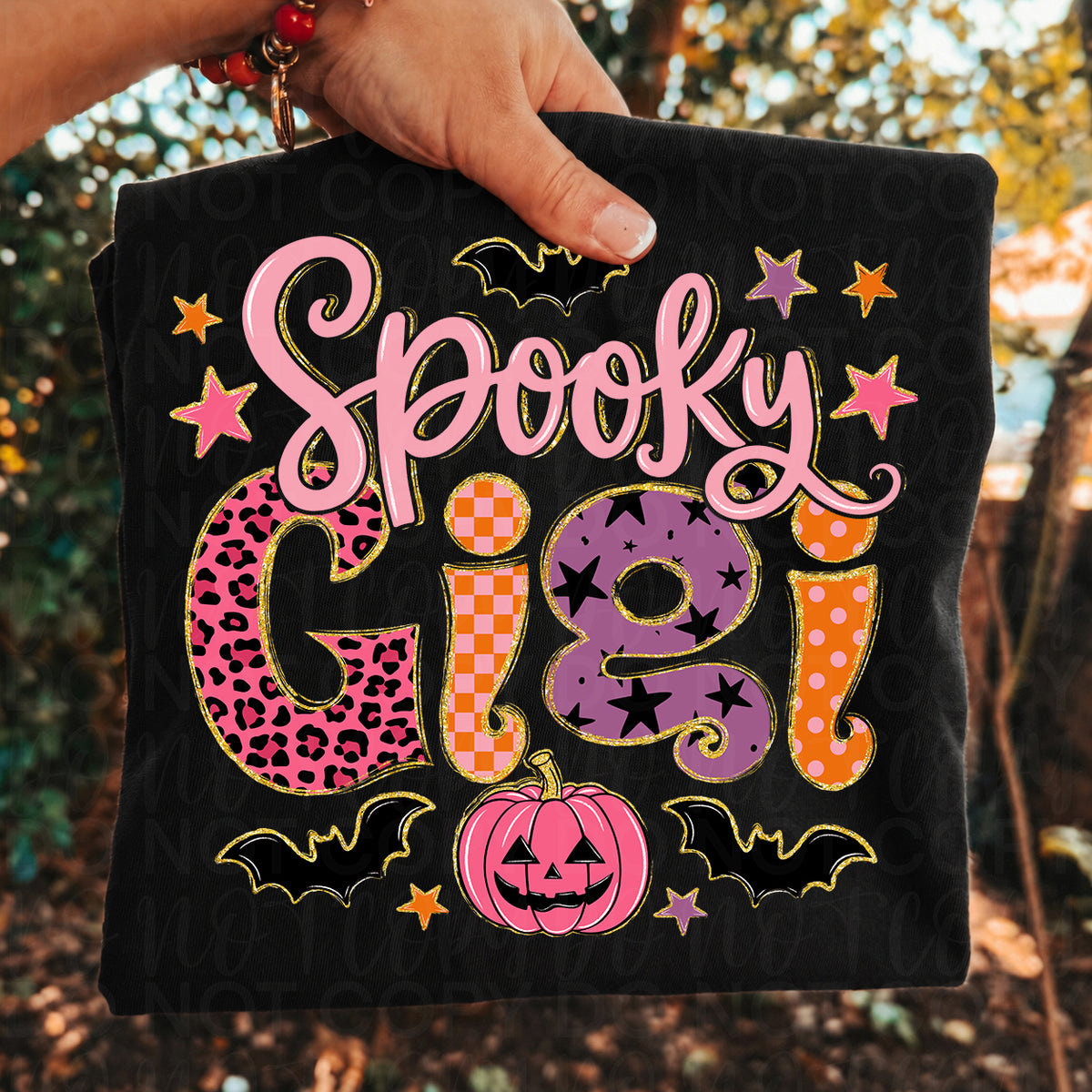 Spooky gigi (UAC) DTF Transfer