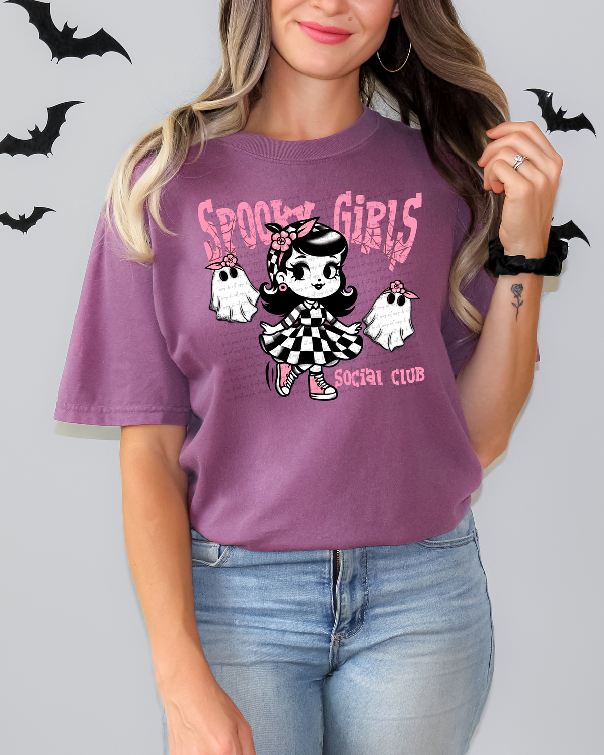 Spooky Girls Social Club 111337 DTF transfer