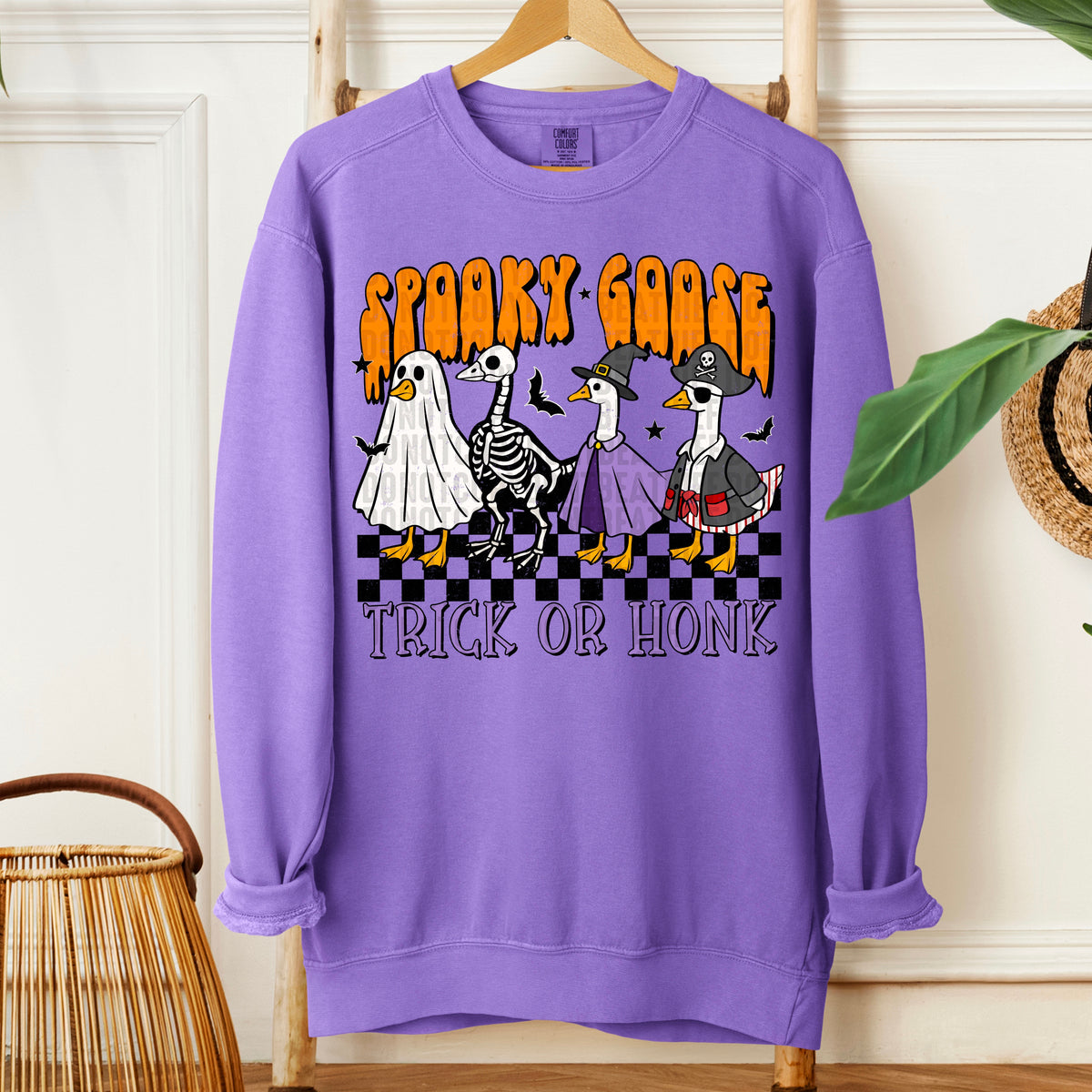 Spooky Goose 104602 DTF transfer