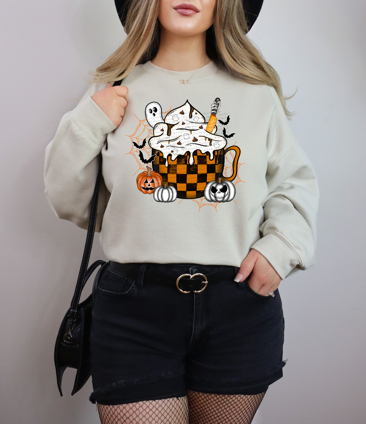 Spooky Cup Latte Jack 46393 DTF transfer