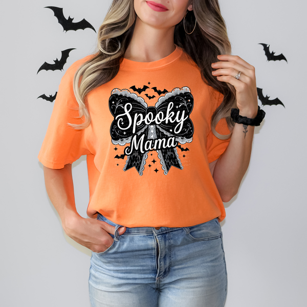 Spooky Mama Bow 63171 DTF transfer