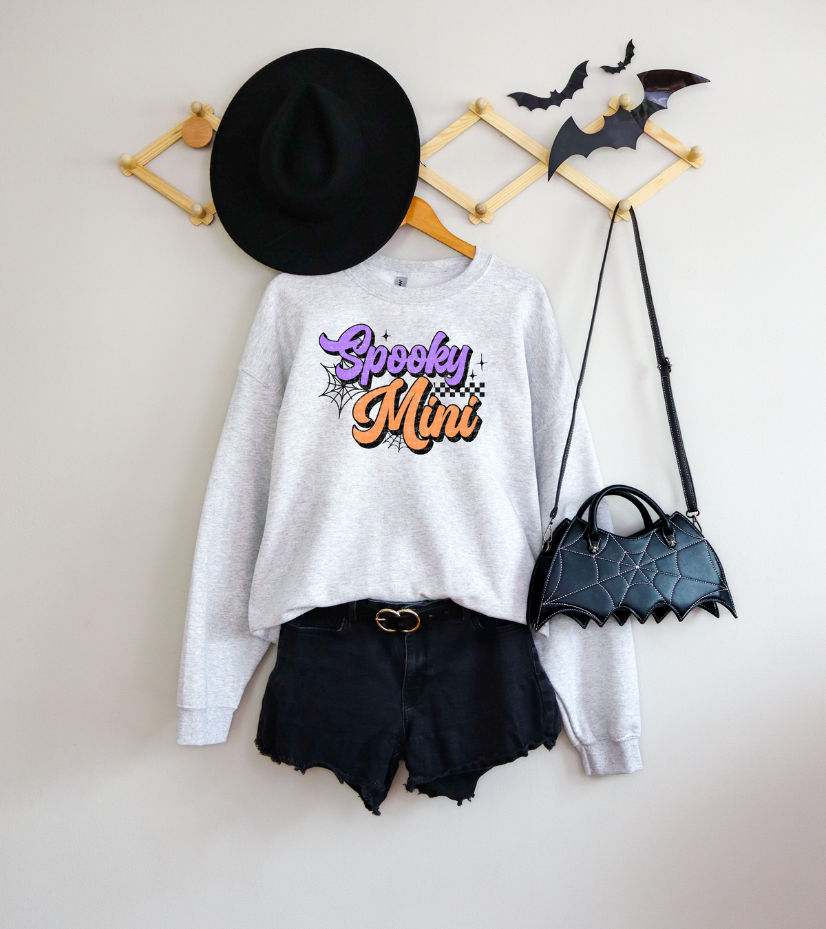 Spooky Mini Purple And Orange 104862 DTF transfer