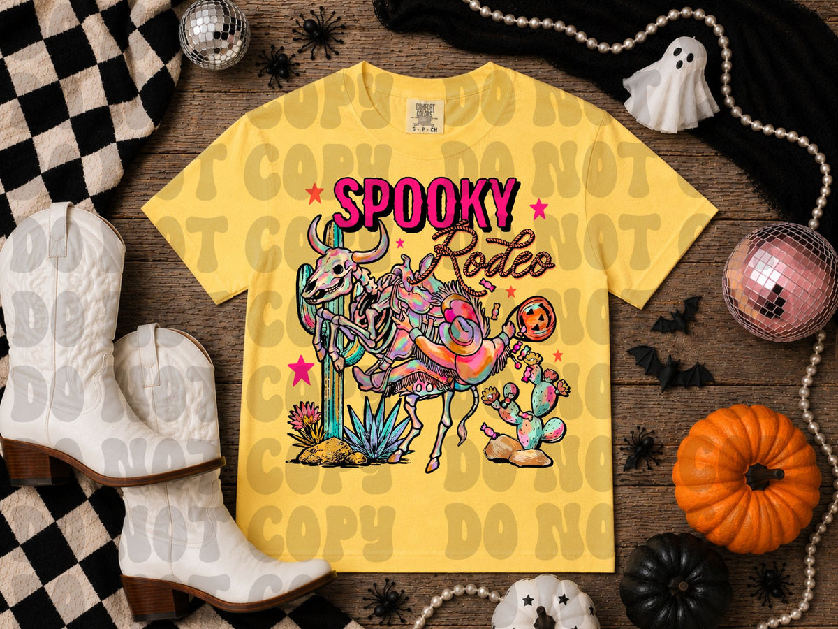 Spooky rodeo Sunday Special DTF transfer