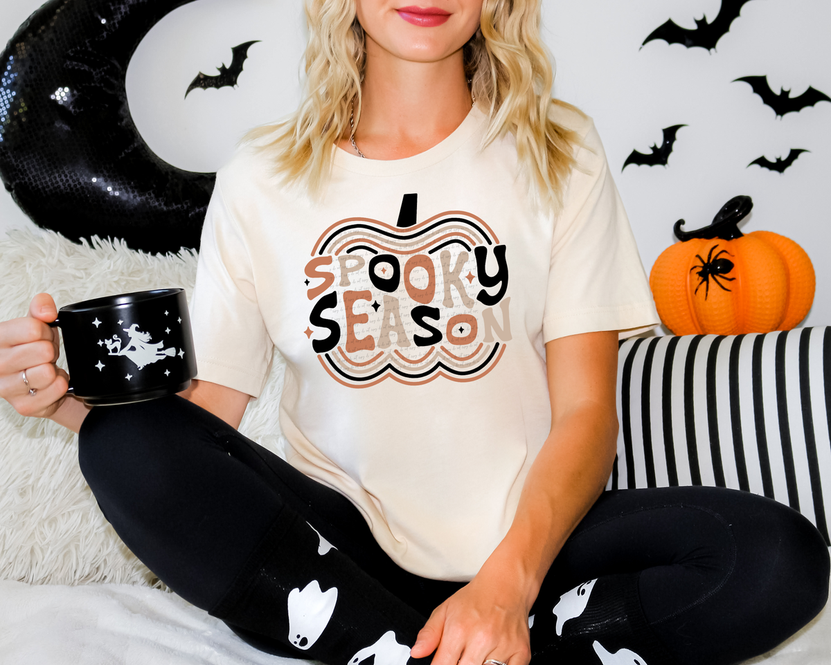 Spooky Season Pumpkin Neutral 46621 DTF transfer