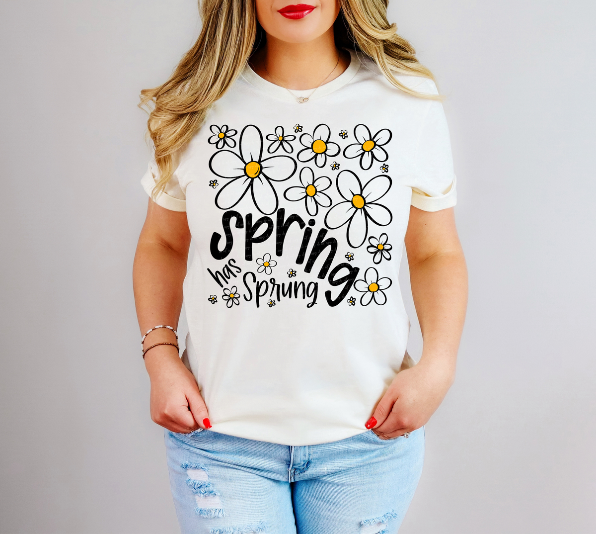 Spring Has Sprung Flowers 86737 DTF Transfer