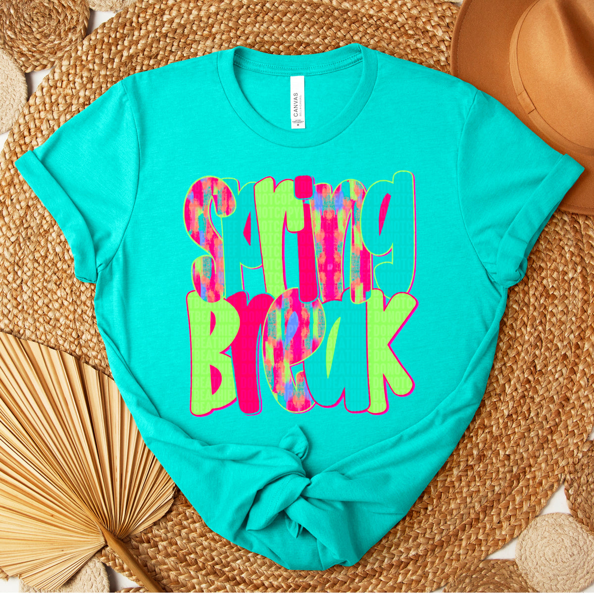 Spring break colors 106056 DTF transfer