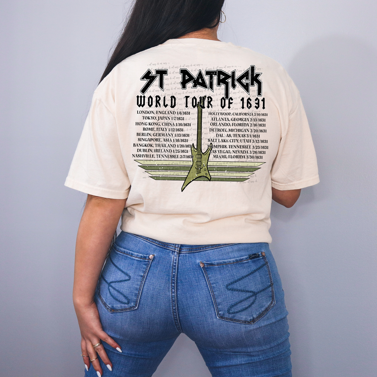 St. Patrick World Tour Of 1631 (BACK PRINT) 74499 DTF Transfer