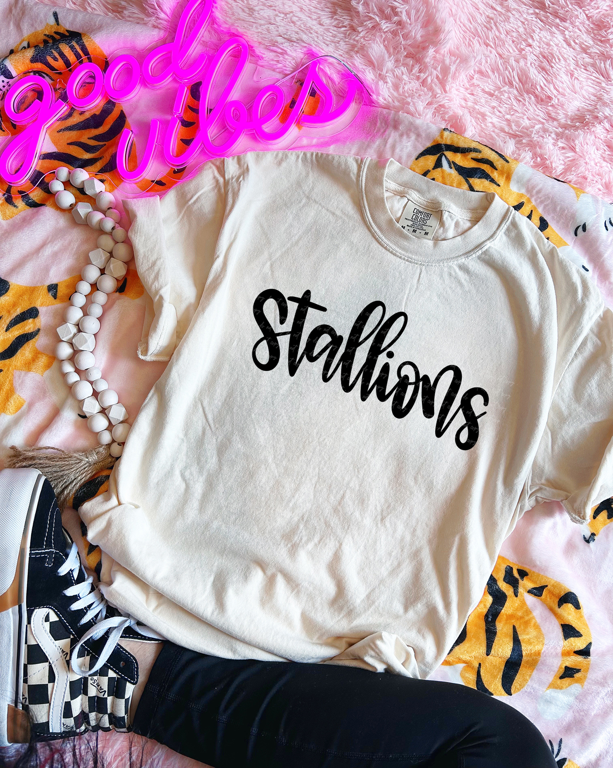 Stallions Hand Lettered 54153 DTF transfer