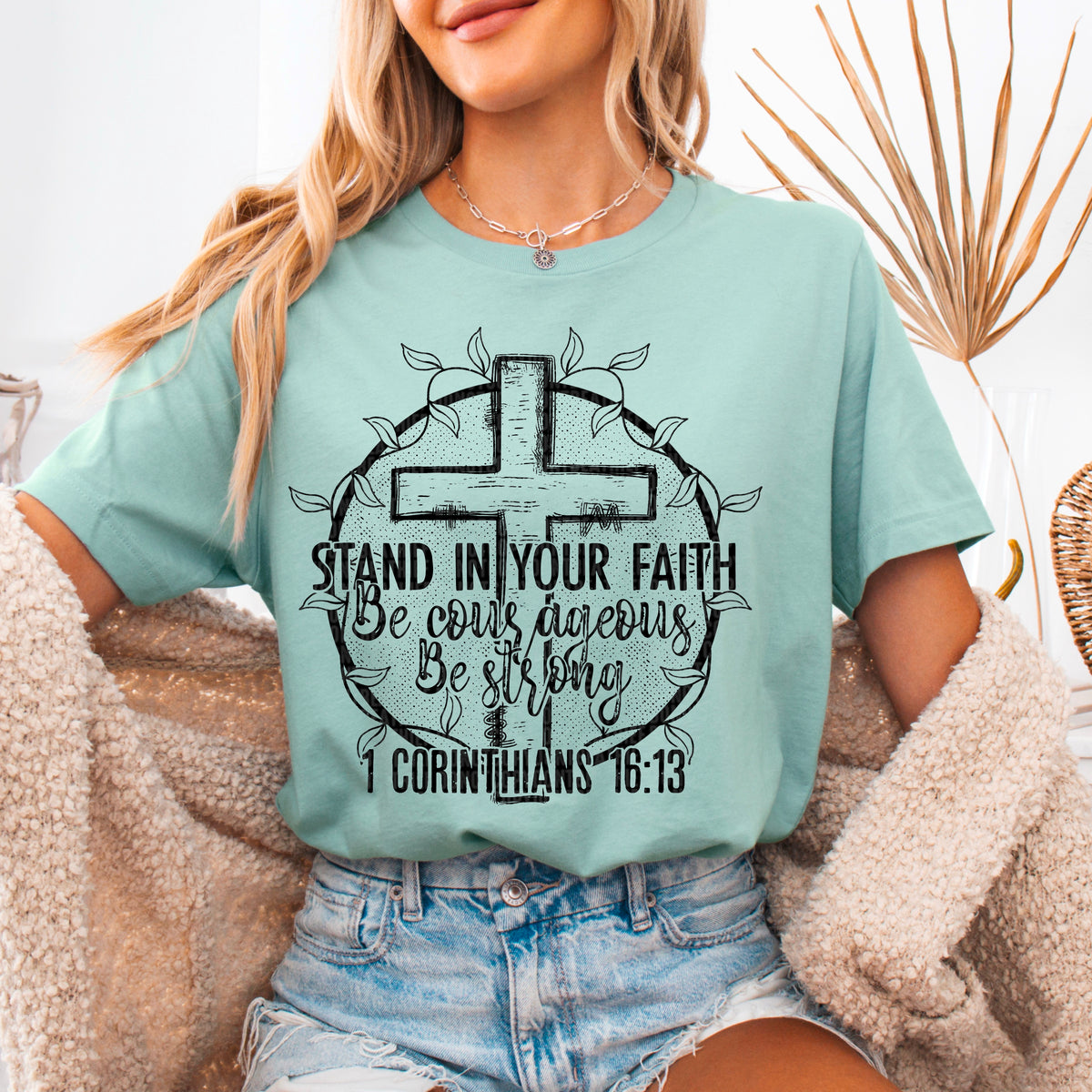 Stand In Your Faith 104255 DTF transfer