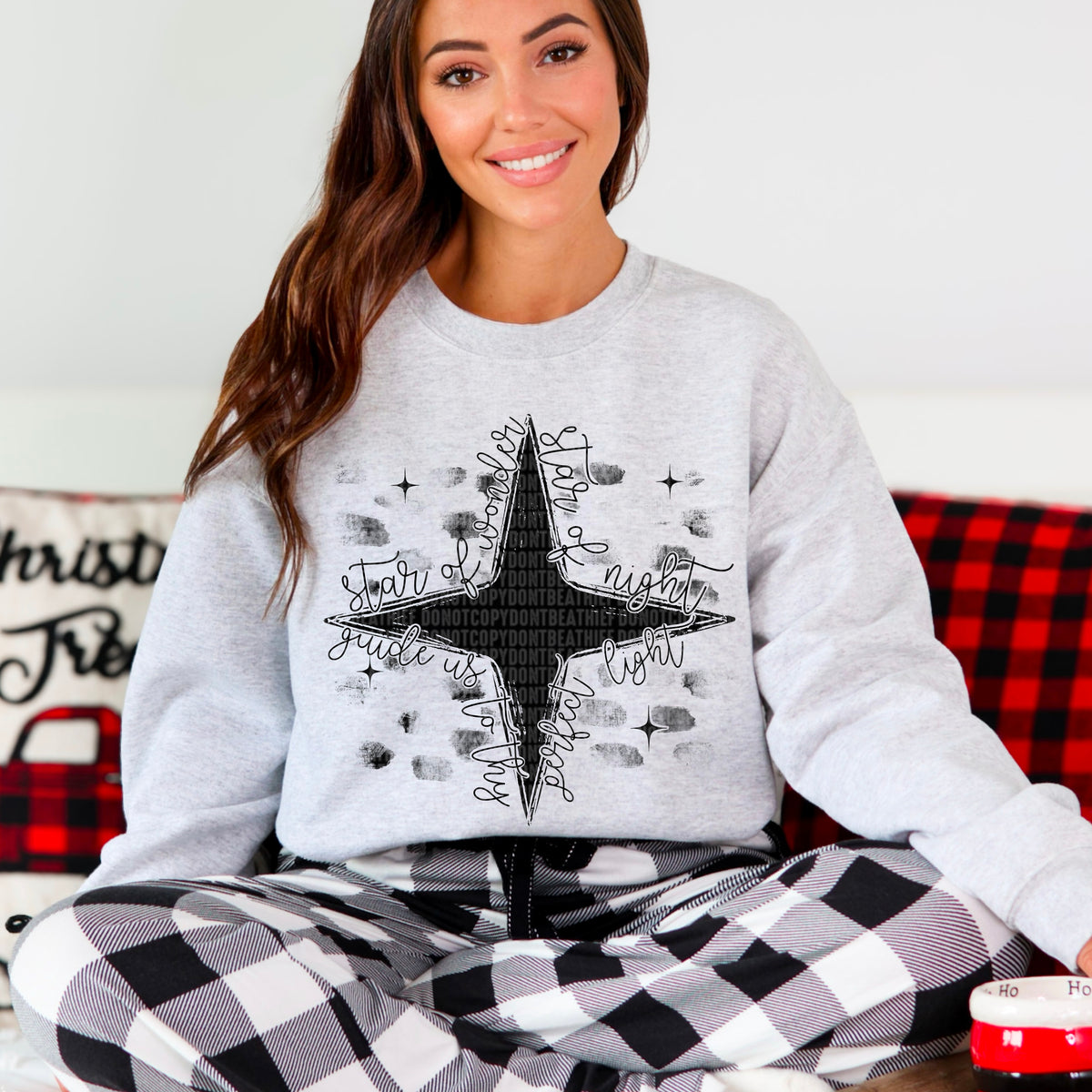 Star Of Wonder Star Of Night Black 104188 DTF transfer