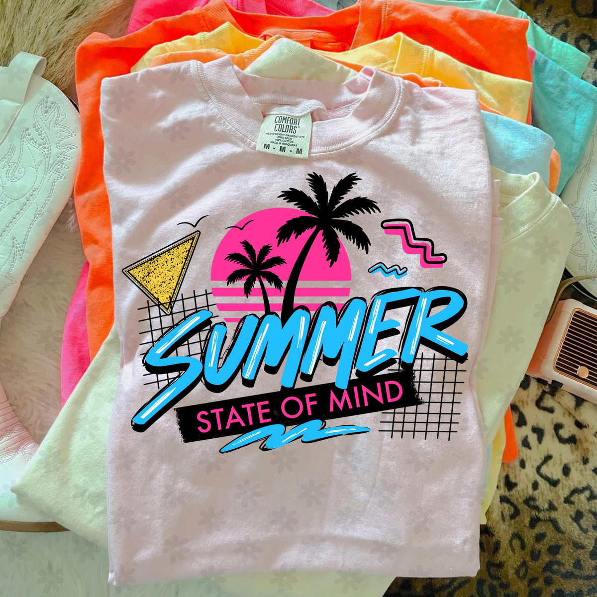 Retro summer state of mind (Dyed) DTF Transfer