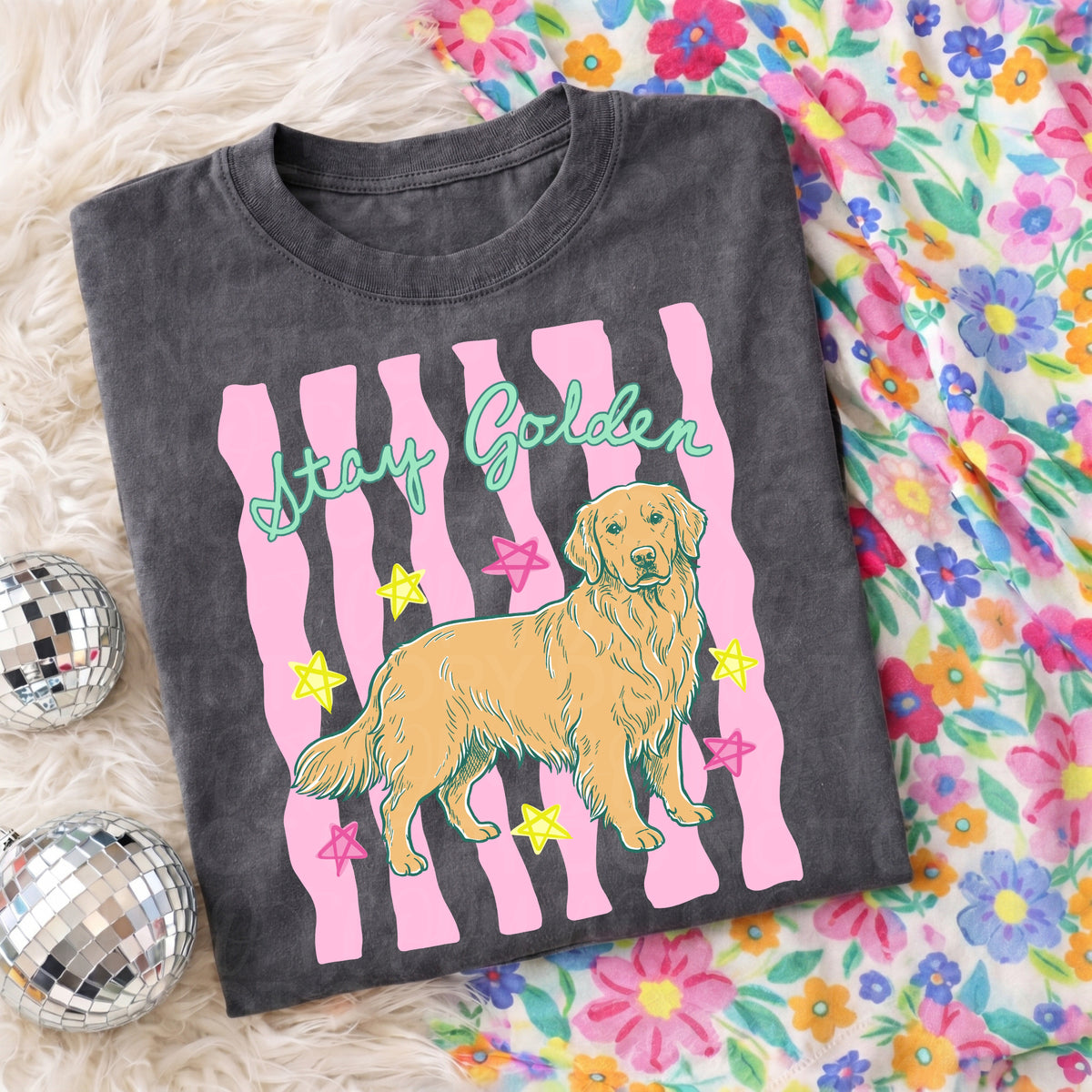 Stay golden dog (UAC) DTF Transfer
