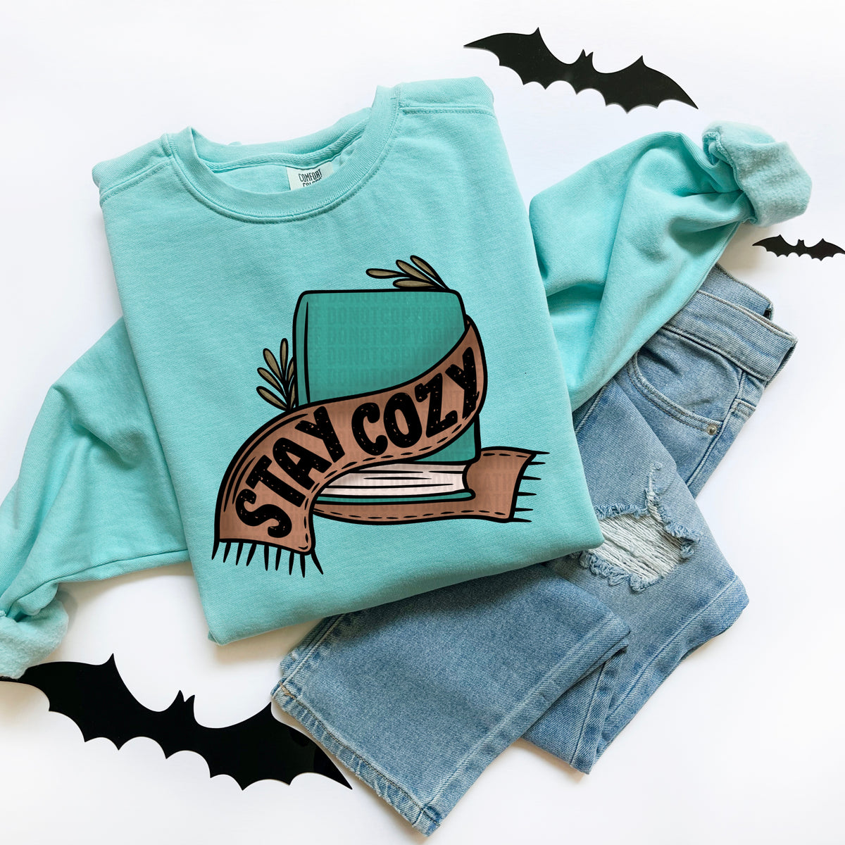 Stay Cozy 104394 DTF transfer