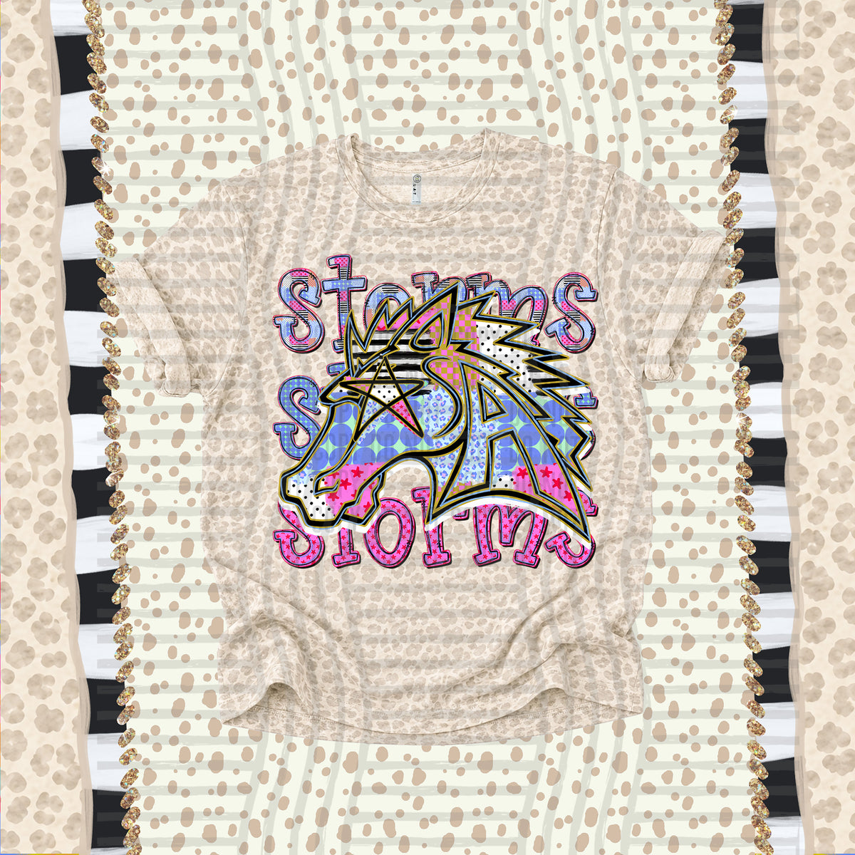 Storms-Dolly Doodle Print (Caplinger) DTF Transfer