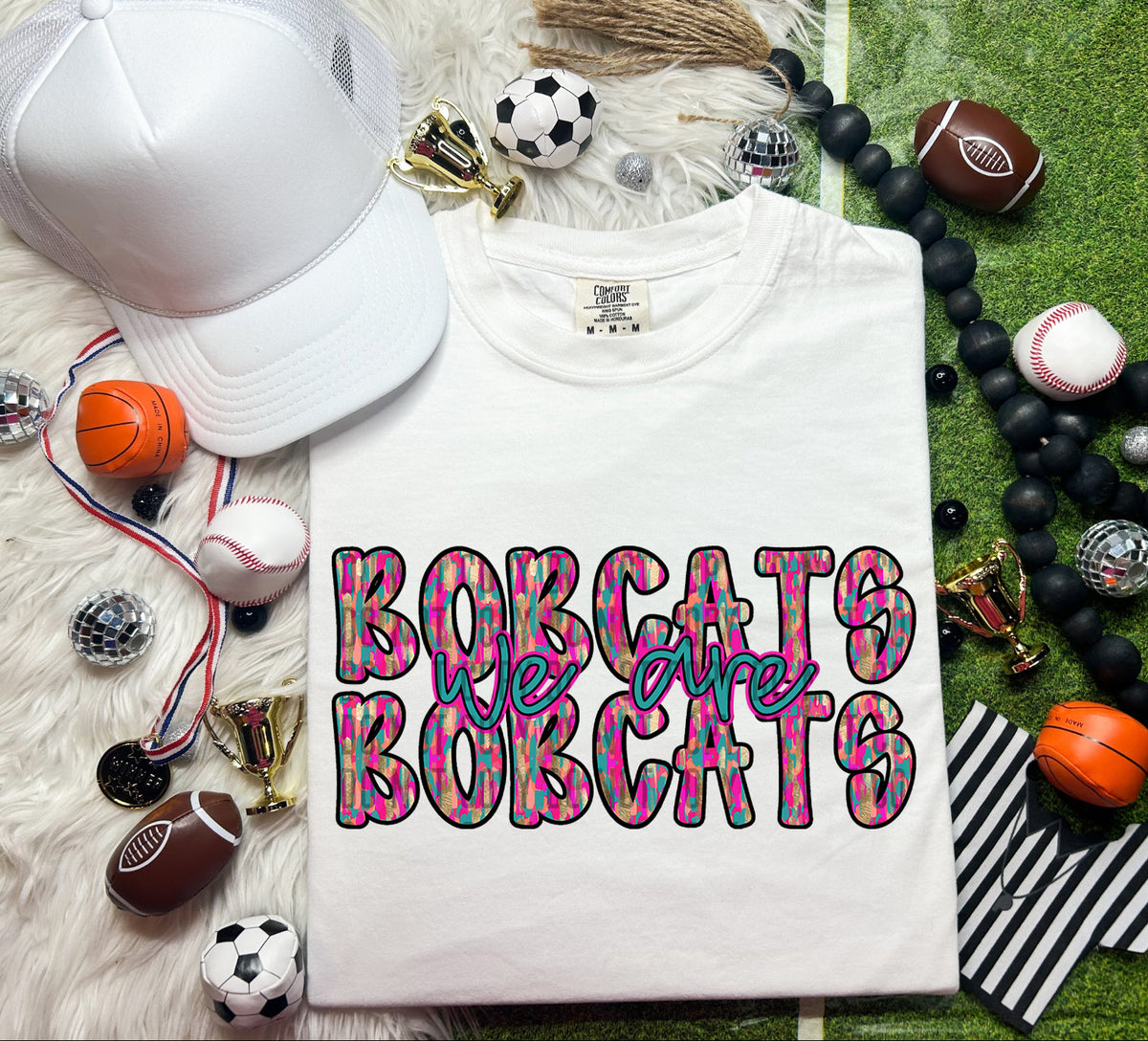 We Are Bobcats Brushstroke (CITY) 69732 DTF transfer