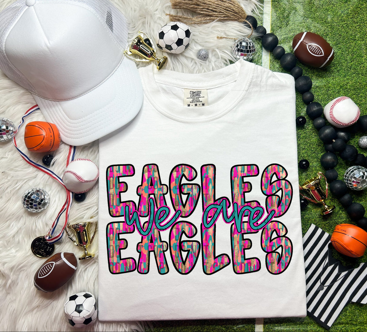 We Are Eagles Brushstroke (CITY) 69742 DTF transfer