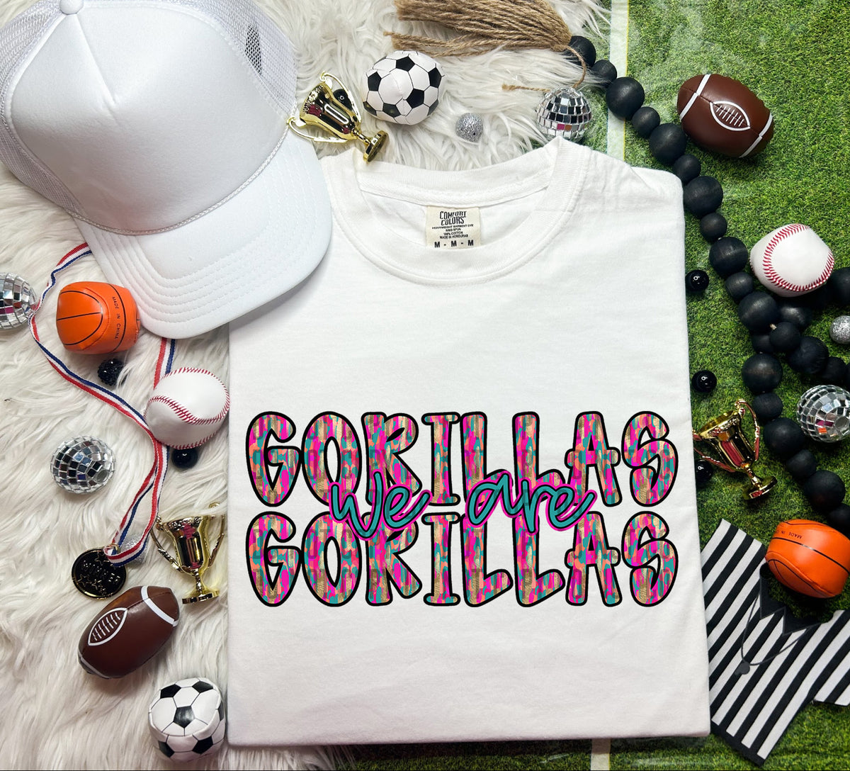 We Are Gorillas Brushstroke (CITY) 69745 DTF transfer