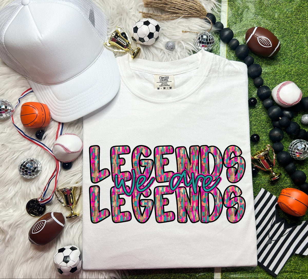 We Are Legends Brushstroke (CITY) 69753 DTF transfer