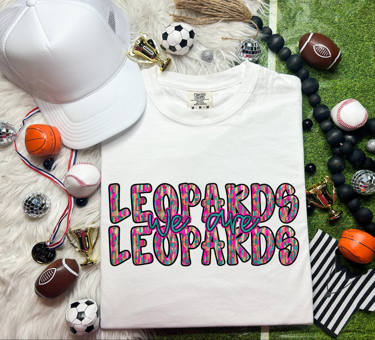 We Are Leopards Brushstroke (CITY) 69754 DTF transfer