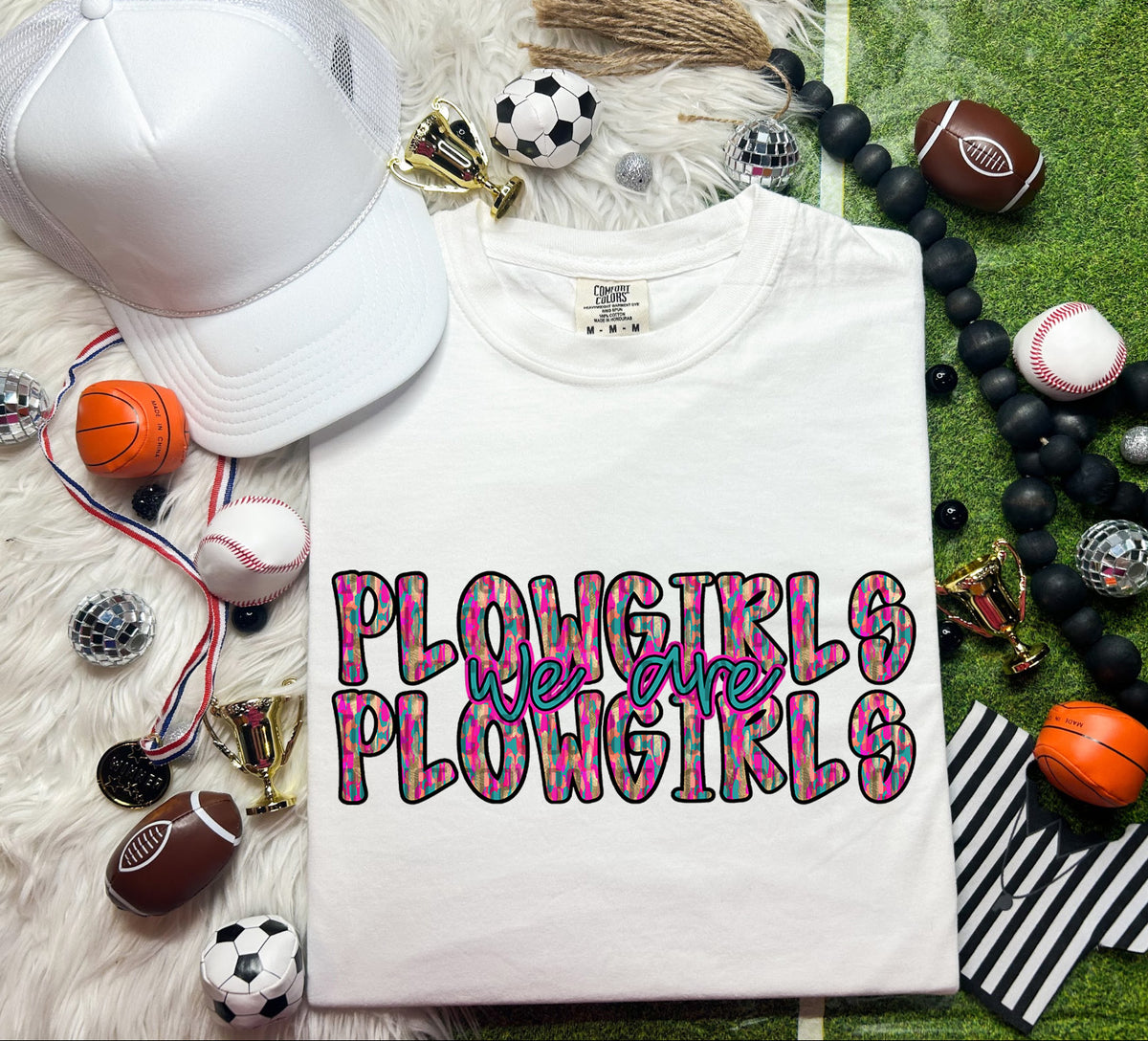 We Are Plowgirls Brushstroke (CITY) 69762 DTF transfer