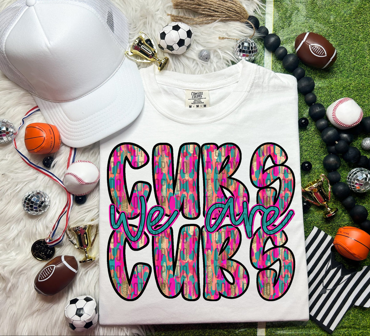 We Are Cubs Brushstroke (CITY) 69741 DTF transfer