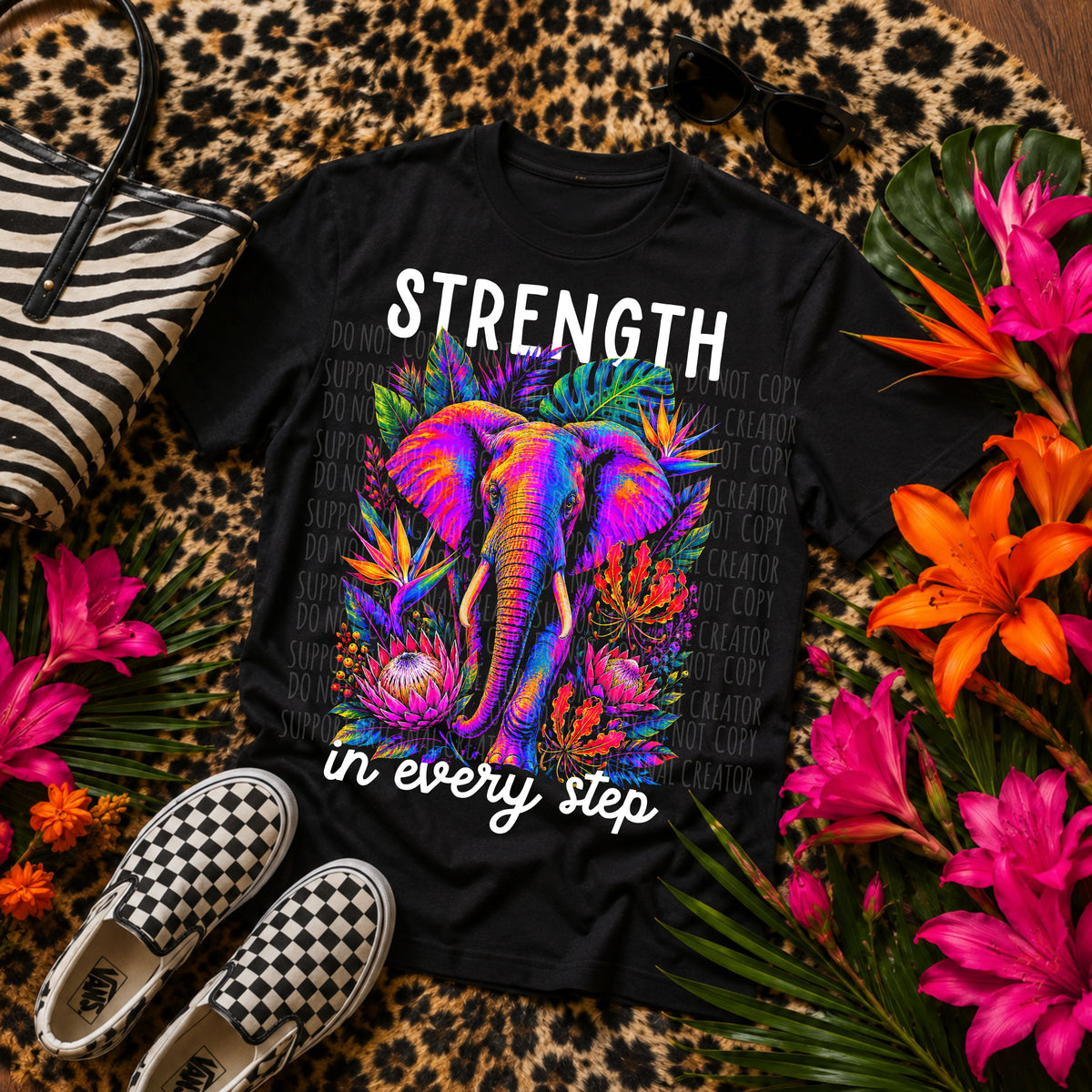 Strength in every step (Starlight) DTF Transfer