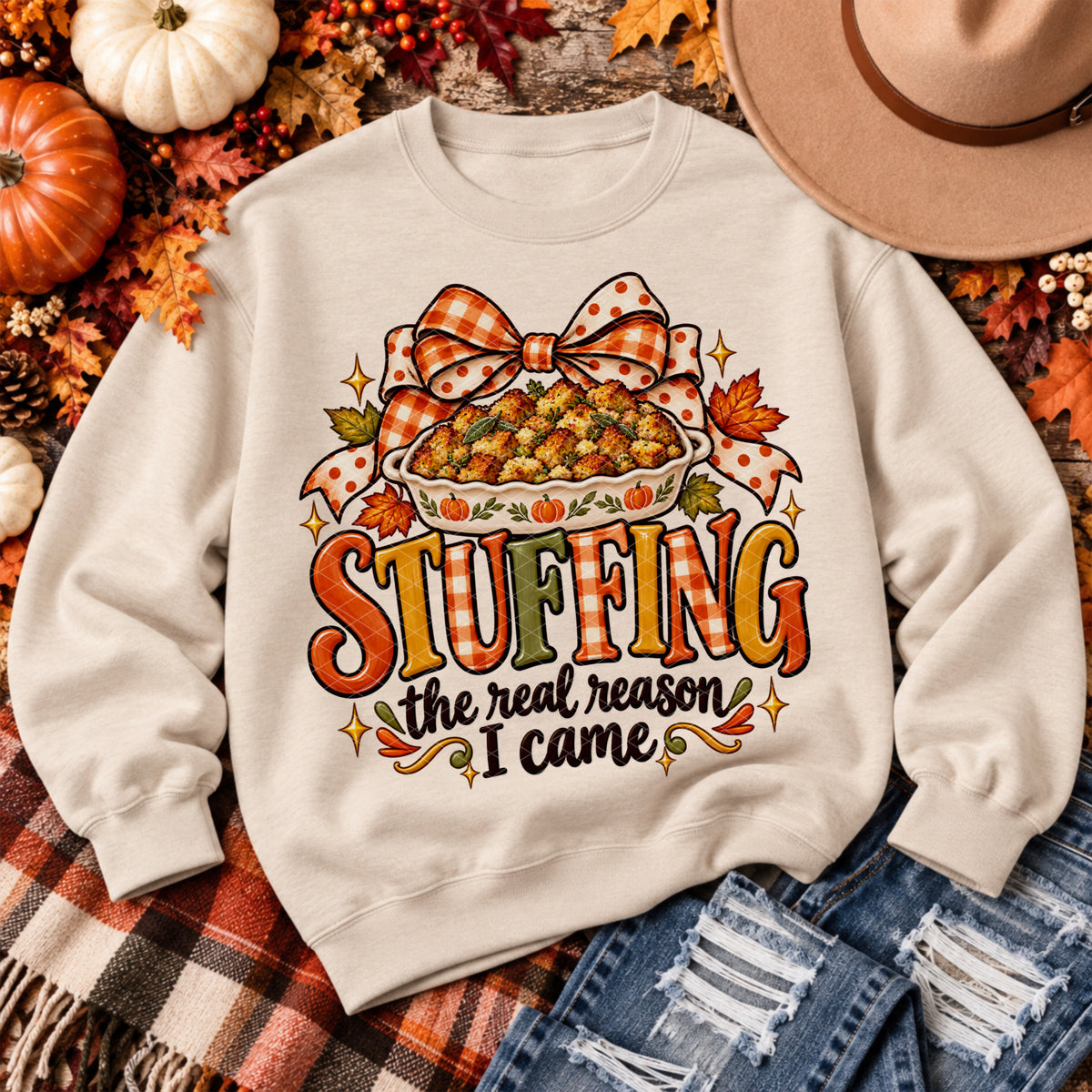 Stuffing the reason I came (SDD) DTF Transfer