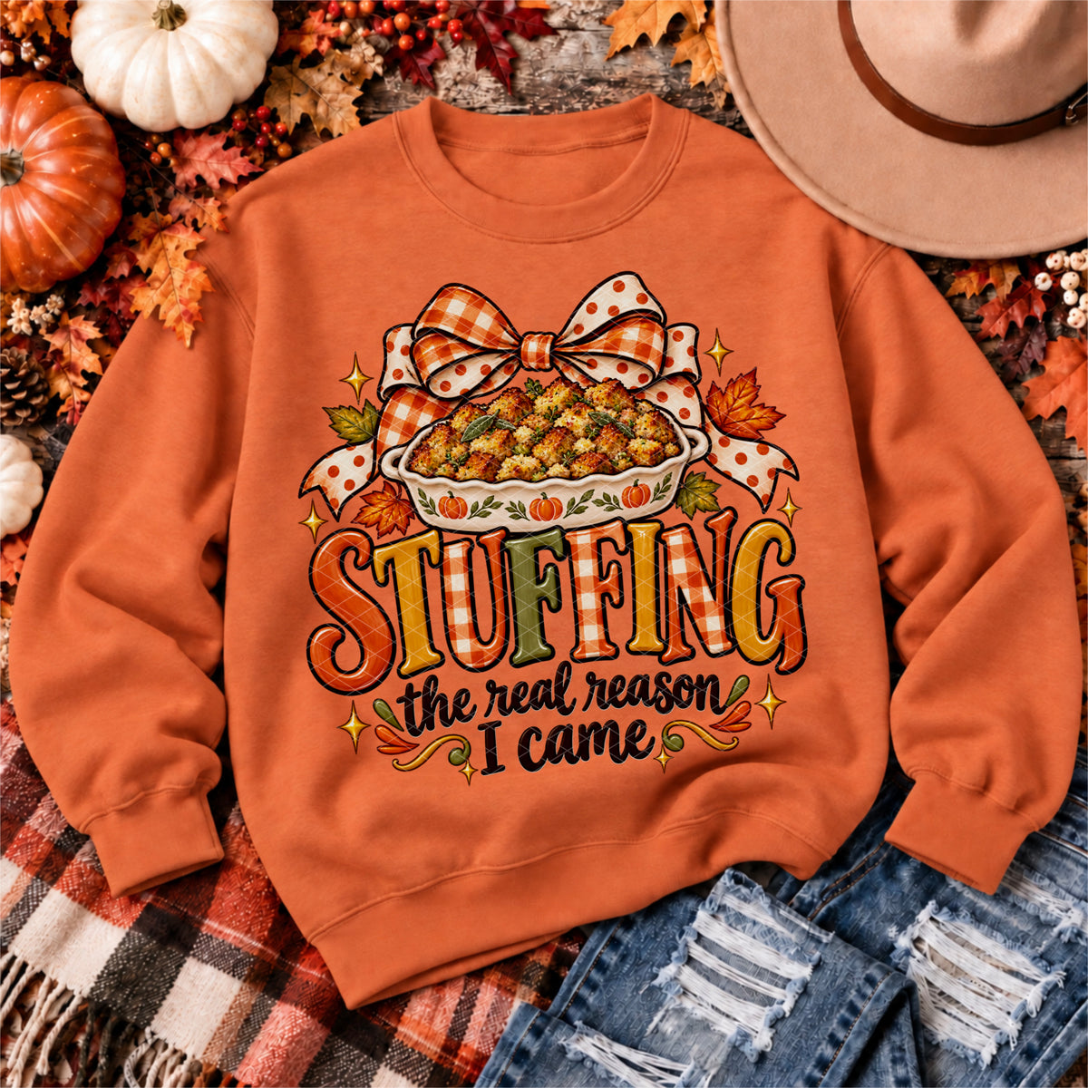 Stuffing the reason I came (SDD) DTF Transfer