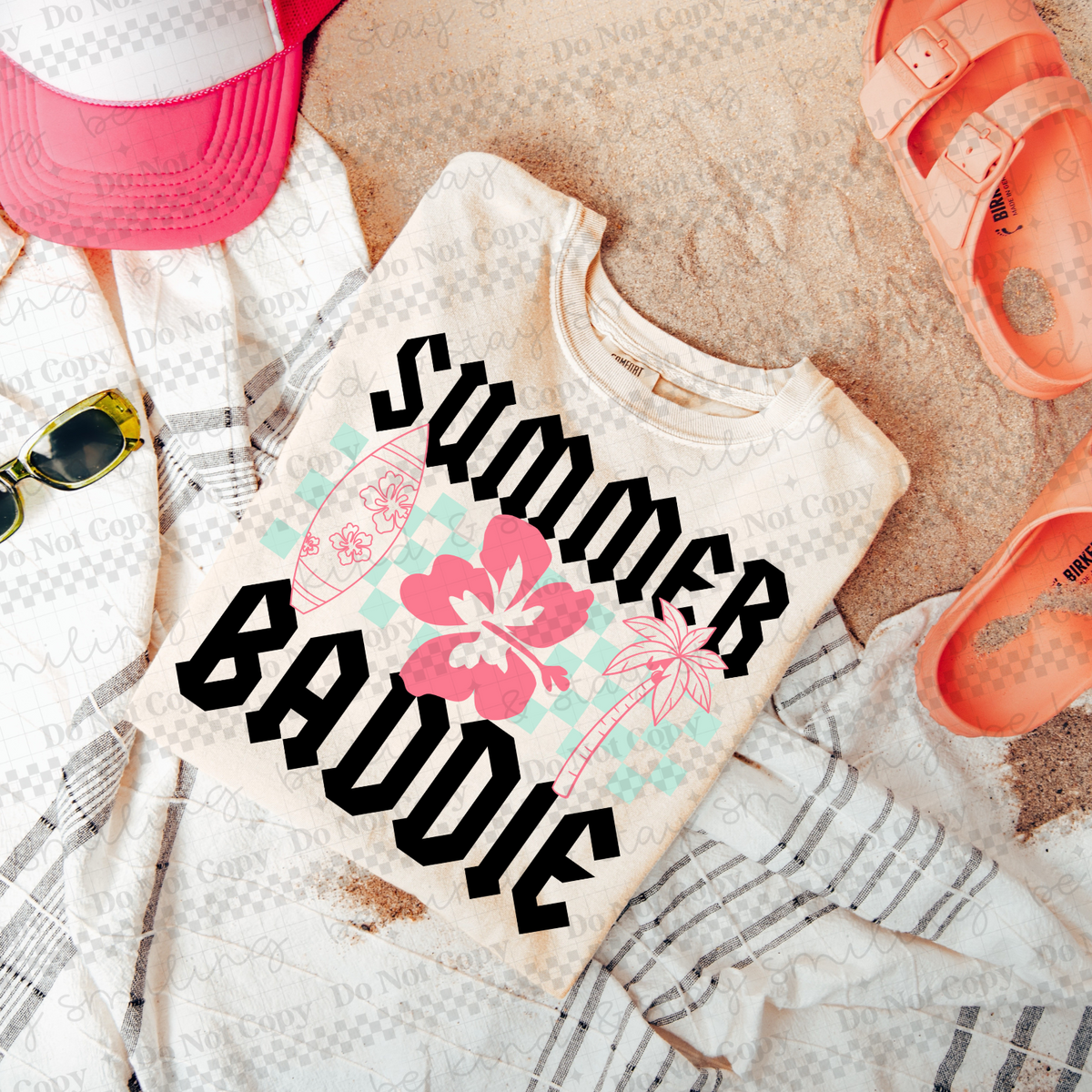 Summer baddie (CMLD) 107070 DTF transfer