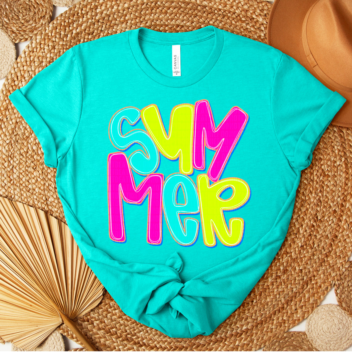 Summer neon colors 106043 DTF transfer