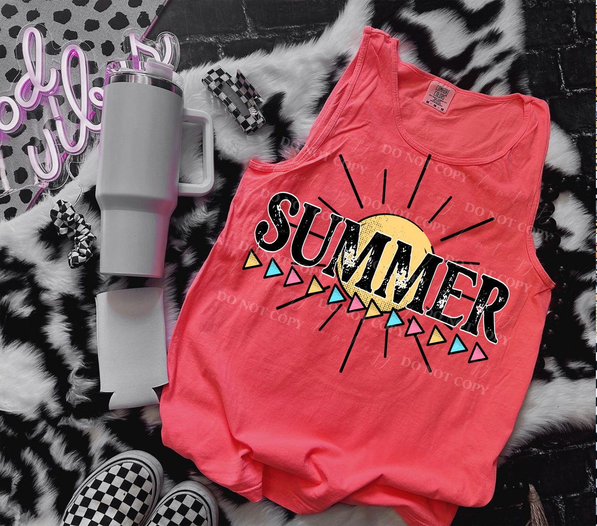 Summer Sun (Linda) 101062 DTF transfer