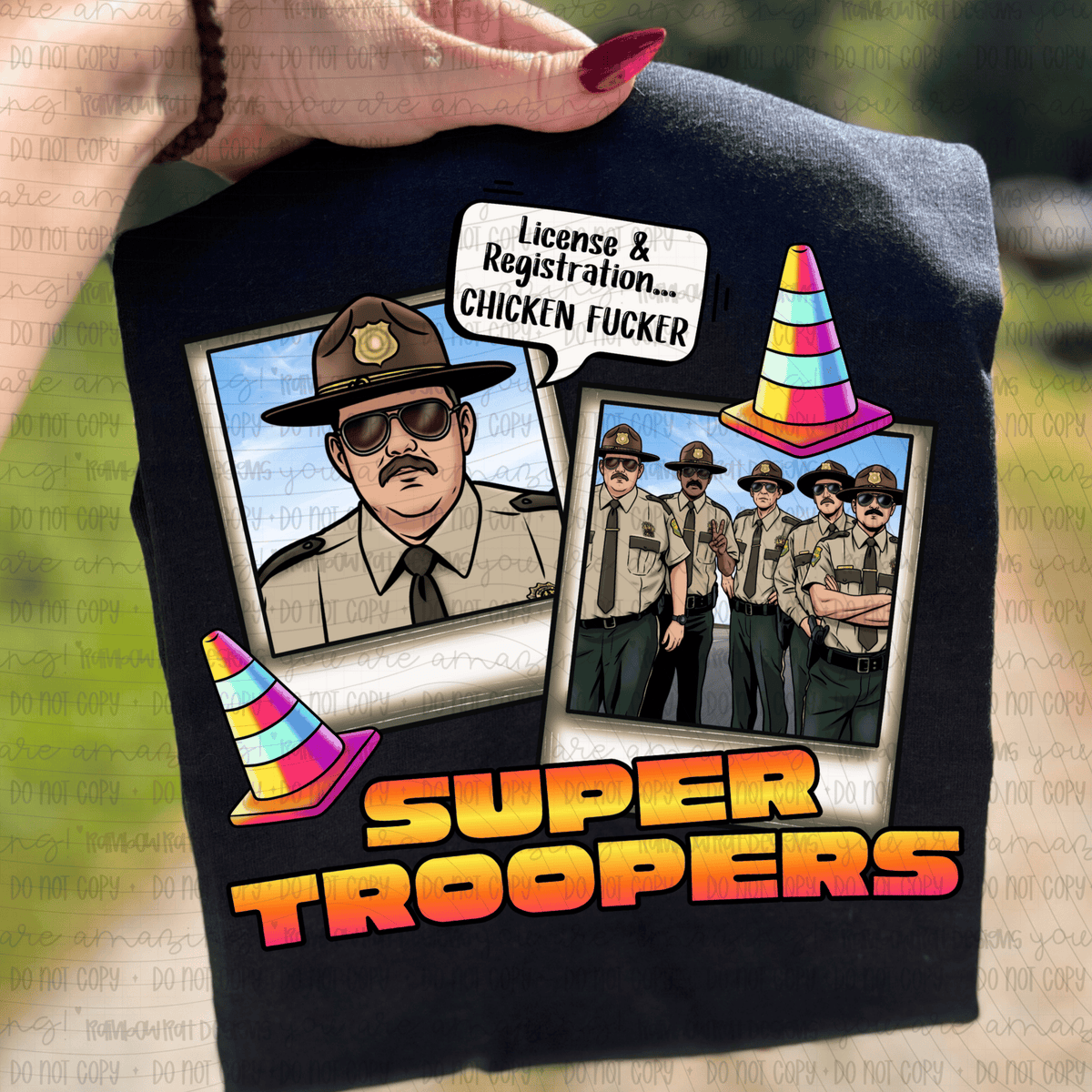 Super troop (RRD) DTF Transfer